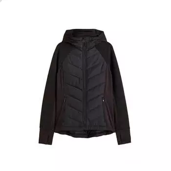 Куртка H&M Hooded, черный