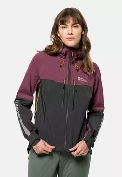 Куртка Hardshell MOROBBIA Jack Wolfskin, цвет graphite