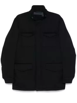 Куртка Herno из натуральной шерсти, синий