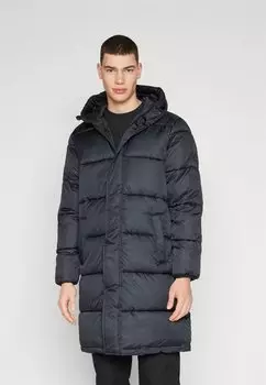 Куртка Hollister Co. ПАРКА ULTIMATE LONGLINE PUFFER, цвет BLACK