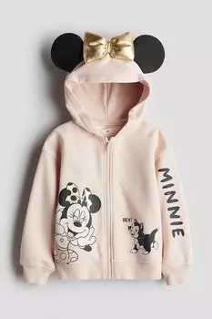 Куртка-Худи с принтом H&M, розовый