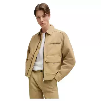 Куртка HUGO Bain 243D1 BLUE, бежевый