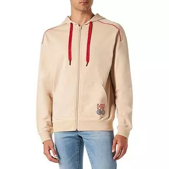Куртка HUGO Stacked 10245063, бежевый