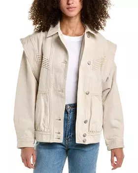 Куртка Isabel Marant toile Harmon, белый