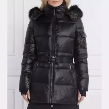 Куртка из цире классического кроя Michael Kors, черный