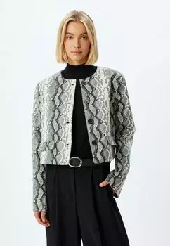 Куртка из искусственной кожи Koton, черный