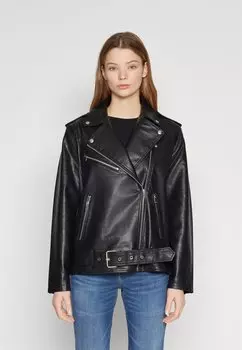 Куртка из искусственной кожи VMRAMON PAULA COATED JACKET Vero Moda, черный