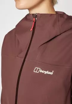 Куртка из мягкой ткани RIDGE-ROAMER Berghaus, коричневый