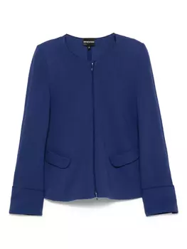Куртка из османского джерси Emporio Armani, синий