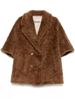 Куртка из шерпы Herno, коричневый