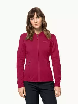 Куртка Jack Wolfskin BAISELBERG HOODED FZ W, фиолетовый
