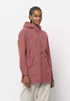 Куртка Jack Wolfskin "DAKAR PARKA W", с капюшоном, цвет Faded-Rose