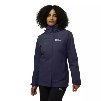 Куртка Jack Wolfskin Rotwand 3In1, серый
