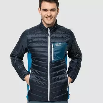 Куртка Jack Wolfskin Routeburn водонепроницаемая, темно-синий