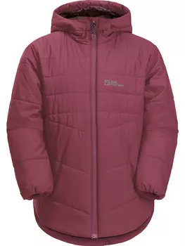 Куртка Jack Wolfskin Steppmantel Solyd, розовый