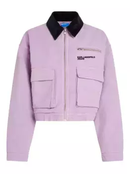 Куртка карго Karl Lagerfeld Jeans, фиолетовый