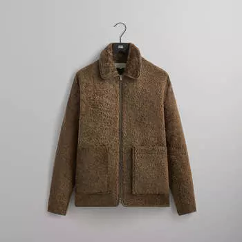 Куртка Kith Archer Shearling Jacket, цвет Silo