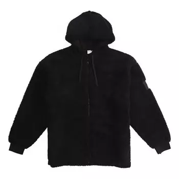 Куртка lamb's wool knit jacket black Puma, черный