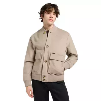 Куртка Lee 112371317 bomber, бежевый