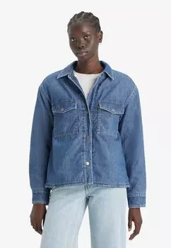 Куртка Levi's HARRISON SHERPA SHACKET, цвет feeling seen