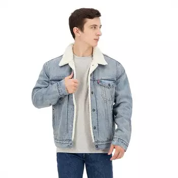 Куртка Levi's Sherpa, синий