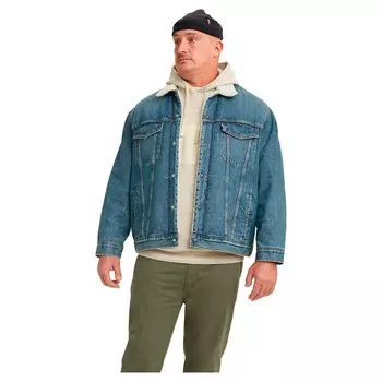 Куртка Levis Plus Sherpa Denim, синий