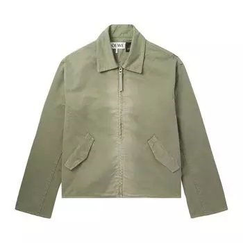 Куртка Loewe Anagram Jacket 'Sage', зеленый