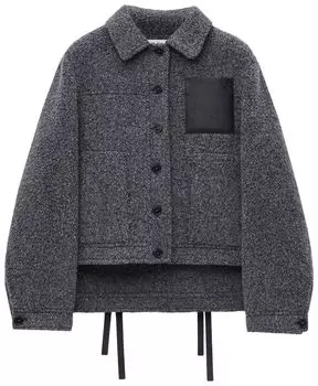 Куртка Loewe Wool Jacket 'Dark Grey', серый