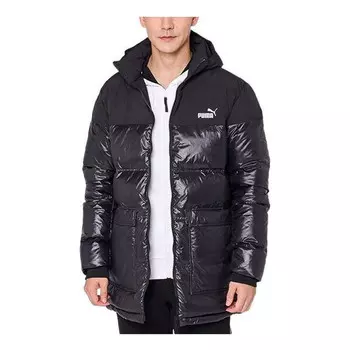 Куртка logo down jacket 'black' Puma, черный
