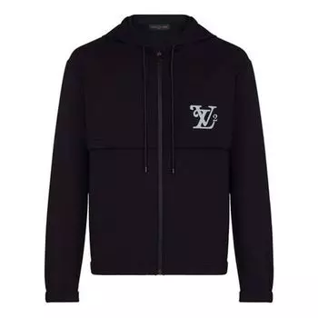 Куртка LOUIS VUITTON x Nigo Squared LV Zipped Hood Blouson 1A7X7, черный