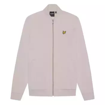 Куртка Lyle & Scott Loopback bomber, серый