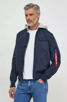 Куртка MA-1 TT Hood Alpha Industries, темно-синий