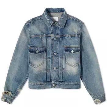 Куртка Maison Margiela Denim, светлый индиго