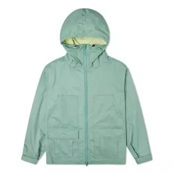 Куртка men's pocket casual hooded jacket washed blue Converse, синий