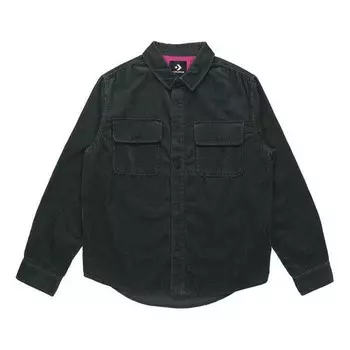 Куртка men's sports cargo corduroy shirt jacket black Converse, черный