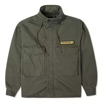 Куртка military pack m65 jacket 'olive green' Converse, зеленый