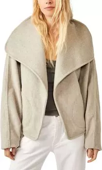 Куртка Mina Jacket Free People, цвет Heathered Coffee