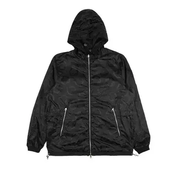 Куртка Moncler Cordier с логотипом, черная