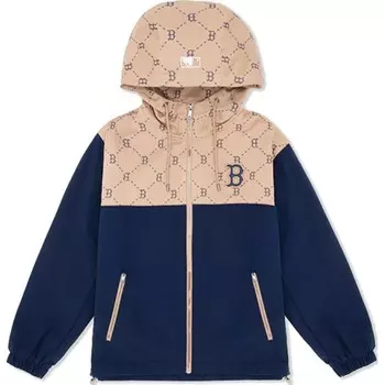 Куртка Monogram Collection унисекс светло-бежевого цвета Mlb