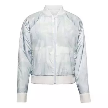 Куртка move reversible bomber jacket 'white ice blue' Under Armour, белый