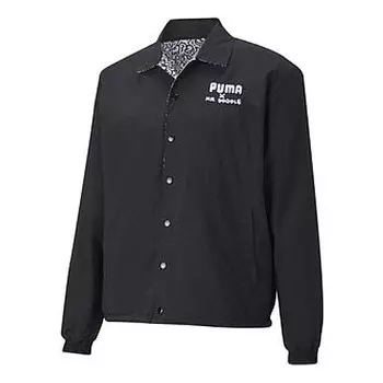 Куртка mr. doodle reversible jacket black Puma, черный