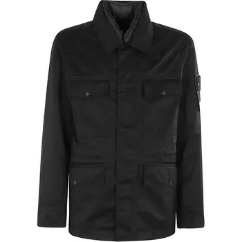 Куртка мужская черная Stone Island, черный