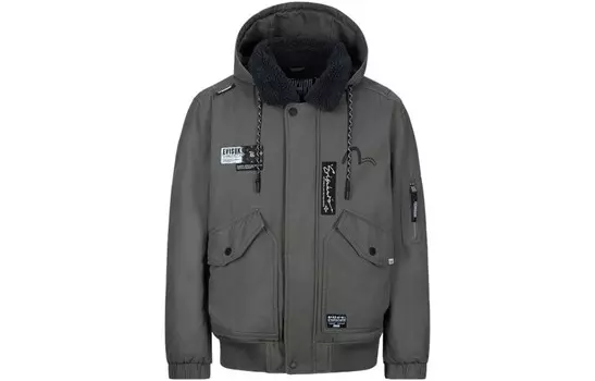 Куртка мужская серая Evisu, серый