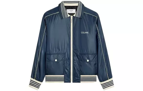 Куртка мужская синяя Celine, синий