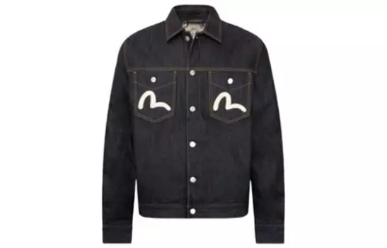Куртка мужская синяя Evisu, синий