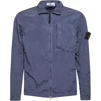 Куртка мужская средняя синий Stone Island