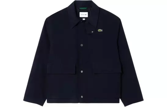 Куртка мужская темно-синяя Lacoste, темно-синий