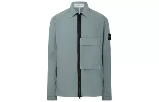 Куртка мужская зеленая Stone Island, зеленый