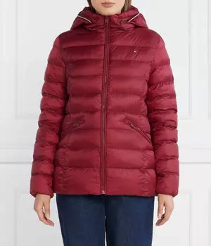 Куртка mw утепленная глобальная полоса Regular fit Tommy Hilfiger, красный