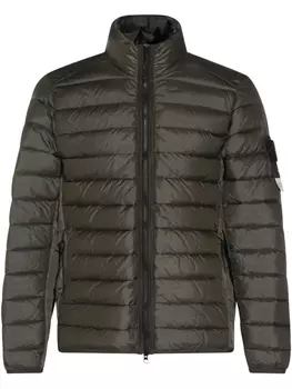 Куртка на молнии Stone Island, зеленый